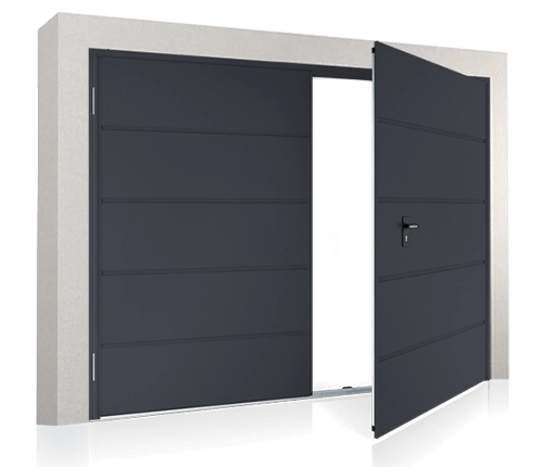 Installation in front of the opening