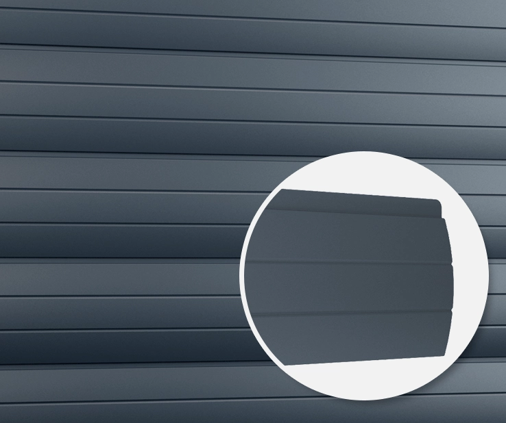 Non-perforated curtain